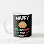 Happy St Josephs Day Sfingi Zeppole Kaffeetasse (Links)