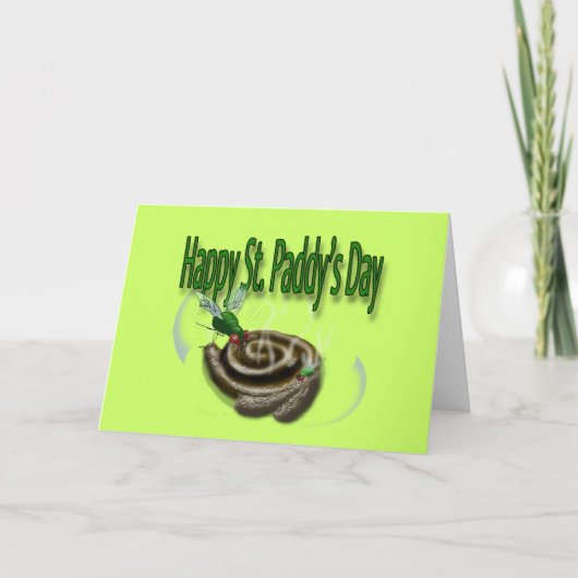 Happy St. Paddy's Day Karte (Vorderseite)