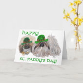 Happy St Paddys Day Karte (Gelbe Blume)