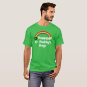 Happy St Paddy's Day Rainbow T-Shirt (Vorne ganz)
