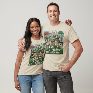 Happy St. Paddy's Game Day GAME ON T-Shirt