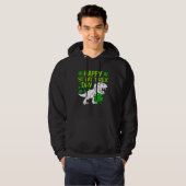 Happy St Pat Rex Day Dino Shamrock St Patricks Day Hoodie (Vorne ganz)