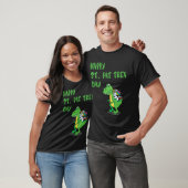 Happy St Pat Rex Day Dinosaur T-Shirt (Unisex)
