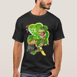 Happy St. Pat Rex Day Niedlich St. Patrick's Gift T-Shirt