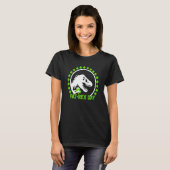 Happy St Pat Rex Day St Patrick Patrex Dinosaur T-Shirt (Vorne ganz)