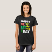 Happy St Pat Rex Day T-Shirt (Vorne ganz)