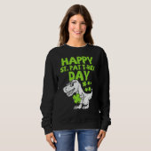 Happy St Pat Rex Dinosaur Saint Patrick S Day for Sweatshirt (Vorne ganz)