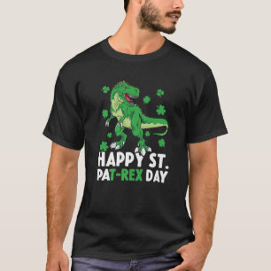 Happy St Pat-Rex Dinosaur Saint Patrick's Day for T-Shirt