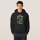 Happy St PaT Rex Dinosaur Trex Dino Saint Patrick' Hoodie (Vorne ganz)