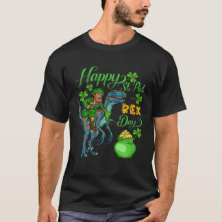 Happy St Pat Rex Saint Patrick's Day Dinosaurier G T-Shirt