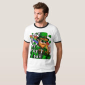 Happy St. Pat Rizz Day T-Shirt (Vorne ganz)