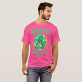 Happy St. Pat T-Rex Day Funny St. Patrick's T-Shirt (Vorne ganz)