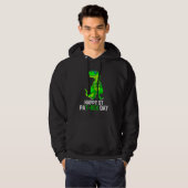 Happy St Pat T Rex Patrick S Day Funny Dinosaur B Hoodie (Vorne ganz)
