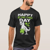 Happy St Pat Trex Day Dino St Patricks Day Kleinki T-Shirt (Vorderseite)