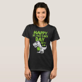 Happy St Pat Trex Day Dino St Patricks Day Toddler T-Shirt (Vorne ganz)