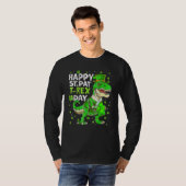 Happy St Pat Trex Day Dinosaur St Patricks Day Tod T-Shirt (Vorne ganz)