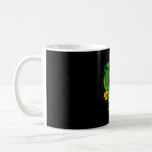 Happy St Pat Trex Day Saint Patricks Dinosaur Kaffeetasse
