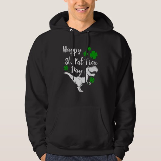 Happy St Pat Trex Day T Shirt Dinosaur St Patrick' (Vorderseite)