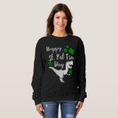 Happy St Pat Trex Day T Shirt Dinosaur St Patrick' (Vorne ganz)