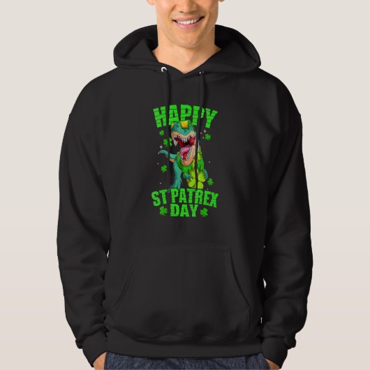 Happy St Patrex Day Funny St Patrick Day Niedlich Hoodie (Vorderseite)