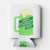 Happy-st-Patrick-Bier Dosenkühler (Rückseite)