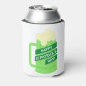 Happy-st-Patrick-Bier Dosenkühler (Kanne Rückseite)