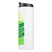 Happy-st-Patrick-Bier Thermosbecher (Nach rechts gedreht)