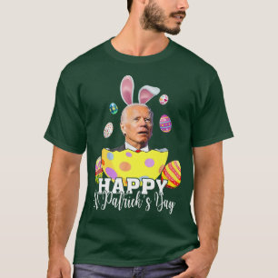 Happy St Patrick Day Funny Joe Biden Osterferien H T-Shirt