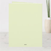 Happy-st-Patrick-Day-Gnome Karte (Rückseite)