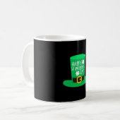 Happy St Patrick Day Kaffeetasse (Vorderseite Links)