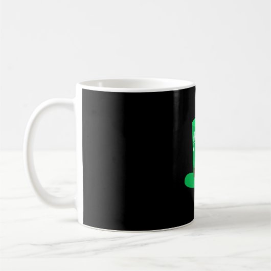 Happy St Patrick Day Kaffeetasse (Links)
