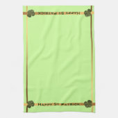 Happy St Patrick R4 Blätter Clover Kitchen Handtuc Geschirrtuch (Vertikal)