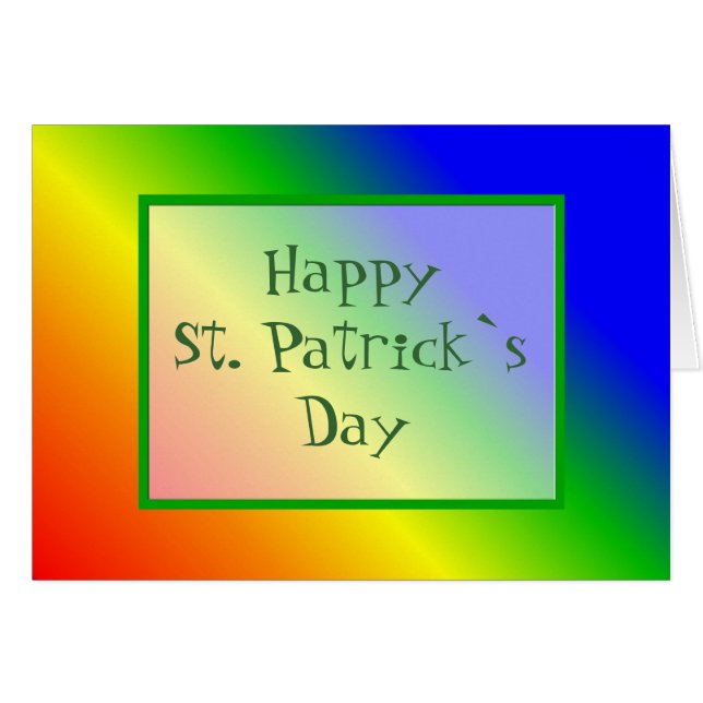 Happy St. Patrick`s Day (Vorderseite (Horizontal))