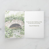 Happy St. Patrick’s Day Card – Green Shamrocks Karte (Innenseite)
