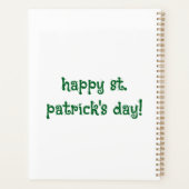 Happy St. Patrick’s Day – Classic Irish Celebratio Planer (Rückseite)
