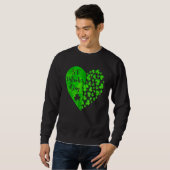Happy St Patrick S Day Funny Saint Patrick Irish G Sweatshirt (Vorne ganz)