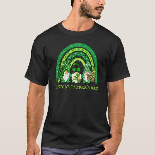 Happy St Patrick S Day Funny Saint Patrick Irish G T-Shirt (Vorderseite)