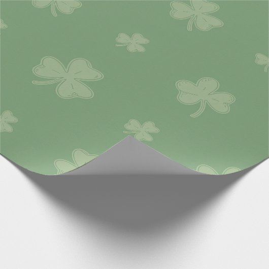 Happy St. Patrick’s Day Geschenkpapier (Ecke)