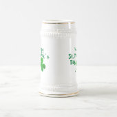 Happy St. Patrick`s Day Irish Green Kleeblatt Bierglas (Mittel)