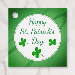 Happy St. Patrick`s Day Irish Green Kleeblatt Geschenkanhänger