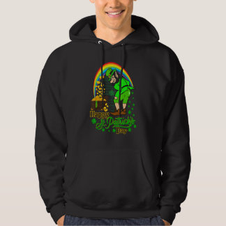 Happy St Patrick S Day Kleeblatt Graphic Men Women Hoodie