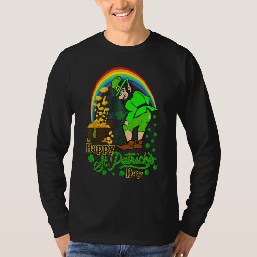 Happy St Patrick S Day Kleeblatt Graphic Men Women T-Shirt (Vorderseite)