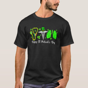 Happy St Patrick S Day Lunge Atembeschwerden T-Shirt