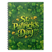 Happy St. Patrick’s Day Notizblock (Vorderseite)