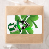 Happy St Patricks beängstigender Clown (Insitu)