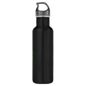 Happy St Patricks beängstigender Clown Trinkflasche (Rückseite)