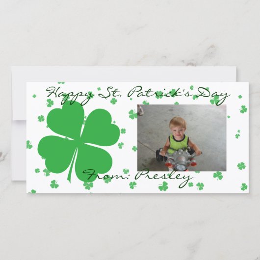 Happy St. Patrick's Day (Vorderseite)