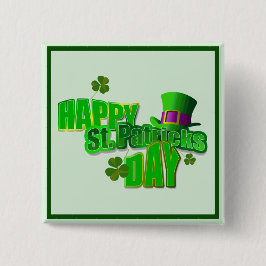 Happy St. Patrick's Day 1 Button