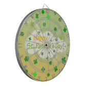 Happy St Patricks Day 1 Dartscheibe (Vorderseite Links)