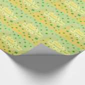 Happy St Patricks Day 1 Geschenkpapier (Ecke)